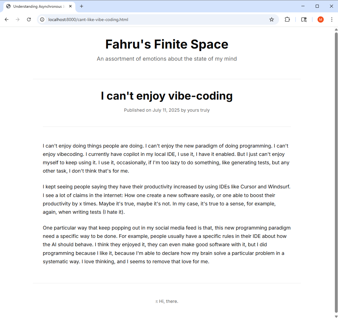 Site State